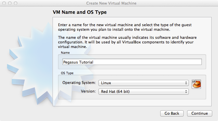  VM Name and OS Type